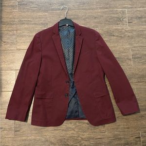 Express burgundy blazer